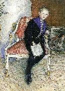 Carl Larsson portratt av vult och ulla Spain oil painting artist